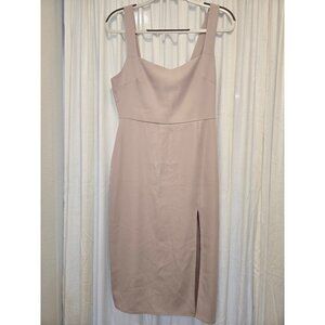 Aritzia Babaton Mauve 90's Slit Dress